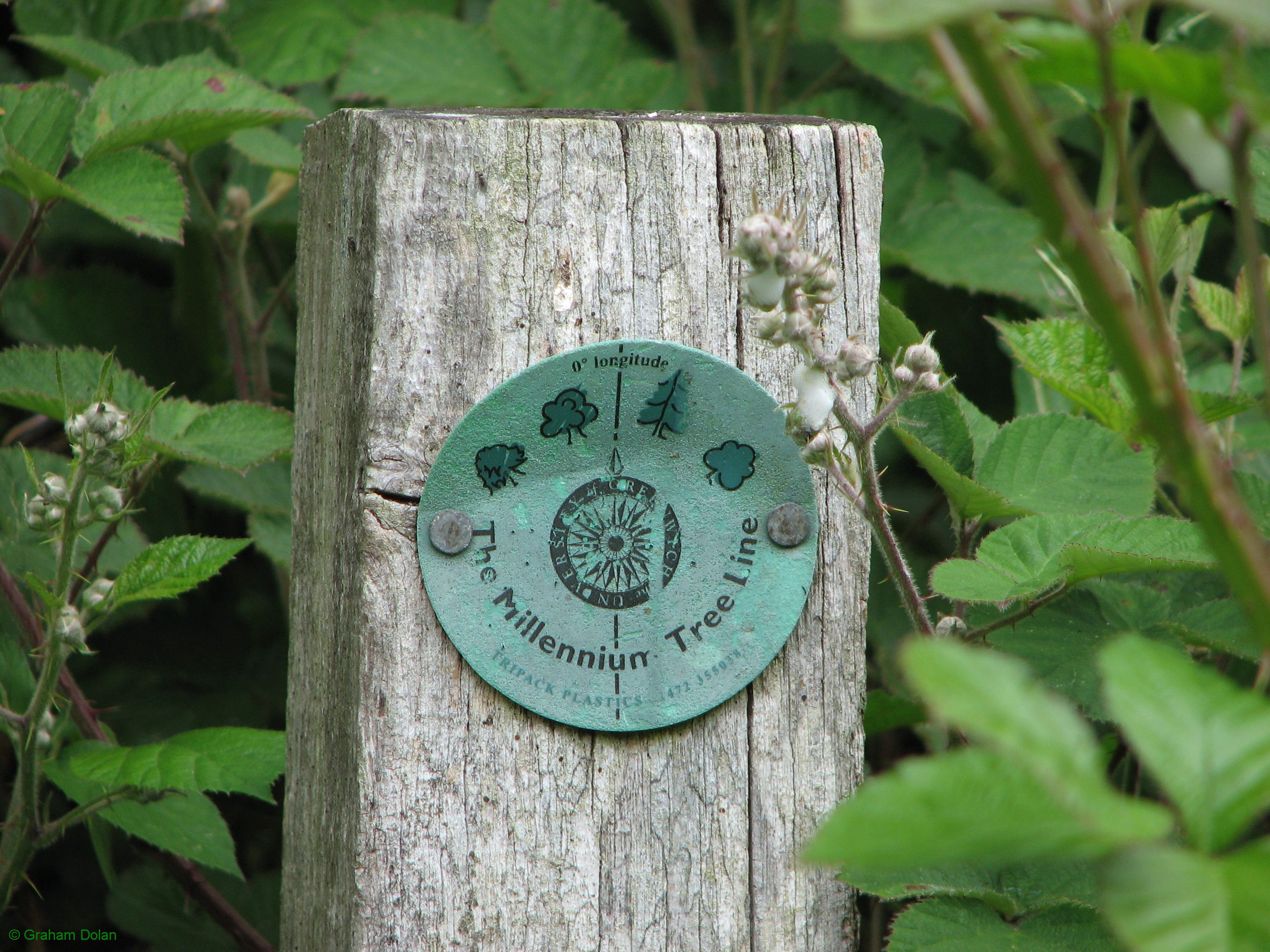 Greenwich Meridian Marker; England; Lincolnshire; Winceby